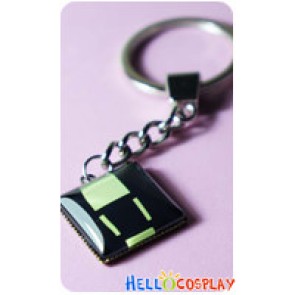 Dramatical Murder DMMD Cosplay Noiz Black Keychain Square