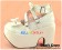 White Ankle Strap Crossing Straps Chunky Princess Lolita Shoes