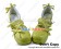 Yellow Bow Crossing Straps Chunky Sweet Lolita Shoes
