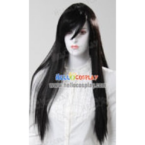 Cosplay Black Medium Wig