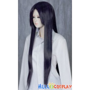 Darkest Purple Medium Cosplay Straight Wig