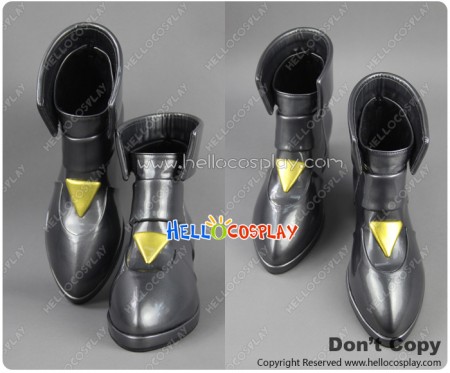 Magical Girl Lyrical Nanoha Cosplay Fate Testarossa Harlao Short Boots