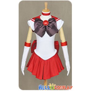 Sailor Moon Cosplay Sailor Mars Rei Hino Uniform Costume