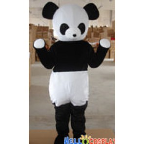 Cartoon Panda Mascot Costume
