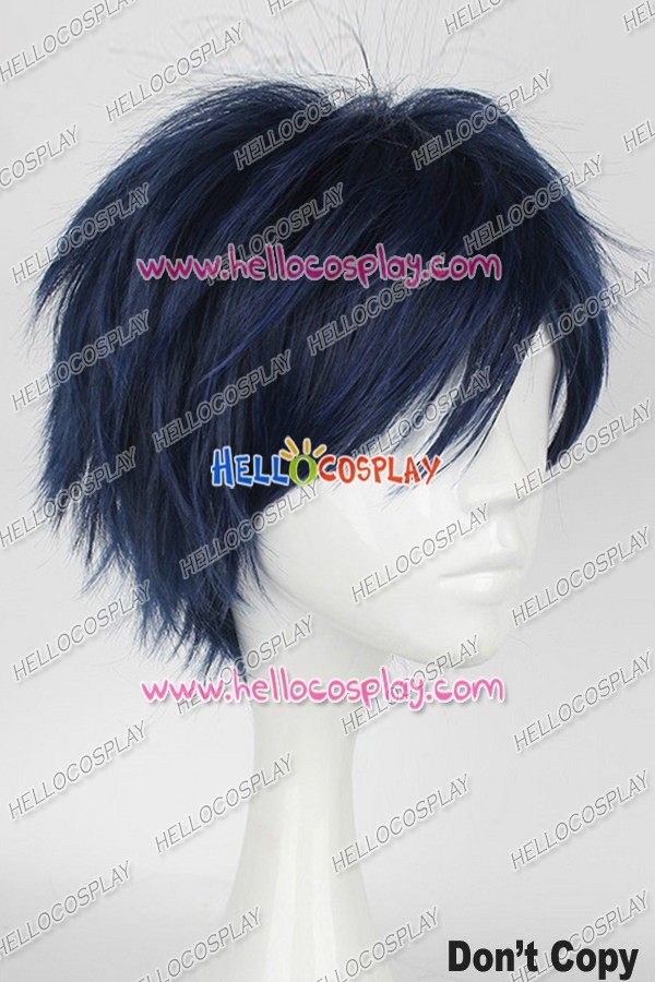 Ensemble Stars!! Fine Yuzuru Fushimi Long Hair Blue Cosplay Wig