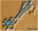 Kingdom Hearts Cosplay White Keyblade Conventions Amulet Weapon New Prop