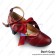 Sweet Lolita Shoes Wine Red Ruffle Ribbon Bow Lace Ankle Strap