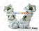 Mirror White Ruffle Bows Straps Chunky Princess Lolita Shoes