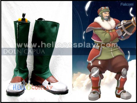 Doln Capua Cosplay Boots From Sora No Kiseki