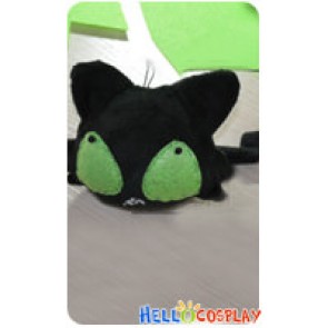 Blue Exorcist Cosplay Demon Familiar Cat Sith Kuro Plush Pendant