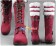 Blue Exorcist Cosplay Rin Okumura Red Long Boots