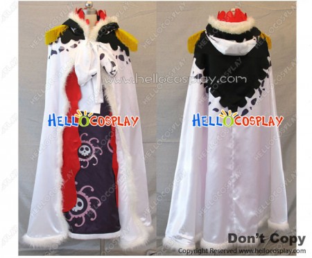 One Piece Cosplay Pirate Empress Boa Hancock Purple Dress Costume