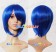 Vocaloid 2 Hatsune Miku Dark Blue Cosplay Wig