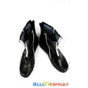 Final Fantasy Cosplay Cloud Strife Short Boots Black