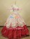 Victorian Civil War Ball Gown Prom Reenactment Clothing Steampunk Lolita Dress Costume