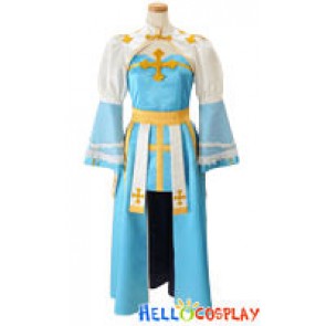 Ragnarok Online Cosplay Arch Bishop Blue Dress