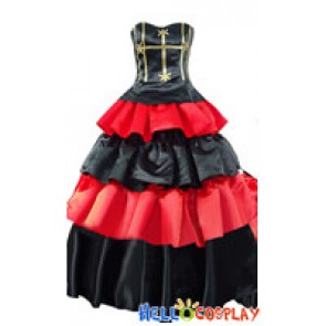 One Piece Cosplay Perona Costume Formal Dress