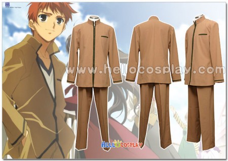 Fate/stay night Cosplay Homurabara Gakuen School Boy Uniform