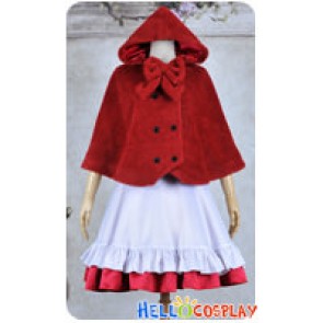 Vocaloid 2 Cosplay Gumi Little Red Riding Hood Costume
