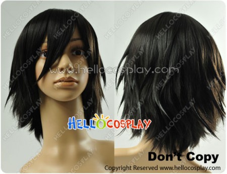 Vocaloid Kaito Cosplay Black Wig