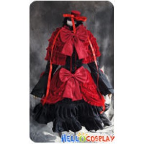 K Anime Cosplay Anna Kushina Gothic Lolita Dress Costume