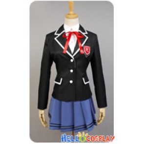 Date A Live Cosplay Origami Tobiichi Costume School Girl Uniform