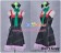 Vocaloid 2 Costume World's End Dancehall Luka Megurine Dress