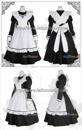 Cosplay Classical Girl Maid Dress