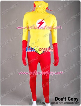 Young Justice Kid Flash Cosplay Costume