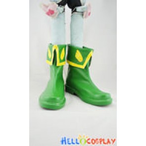 Cardcaptor Sakura Cosplay Shoes Syaoran Li Shoes Green