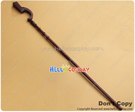 Log Horizon Cosplay Kei Shirogane Cane Stick Weapon