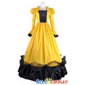 Vocaloid 2 Cosplay Kagamine Rin Cosplay Yellow Dress