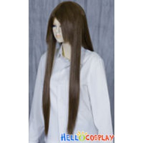 Black Brown Medium Cosplay Wig