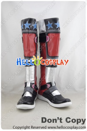 Tekken 6 Cosplay Shoes Asuka Kazama Boots