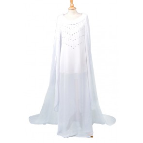 The Hobbit: The Battle of the Five Armies Galadriel Dress Cosplay Costume