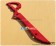 Kill La Kill Cosplay Ryuko Matoi Red Scissors Blade Sword