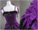 Southern Belle Civil War Ball Gown Dress Prom Purple Dress