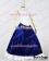 Bioshock Cosplay Infinite Elizabeth Velvet Dark Blue Dress Costume