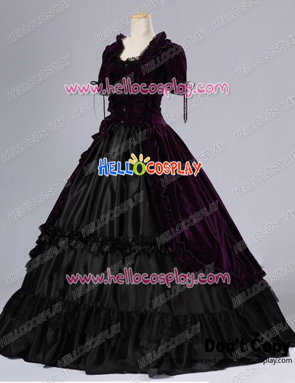 velvet lolita dress