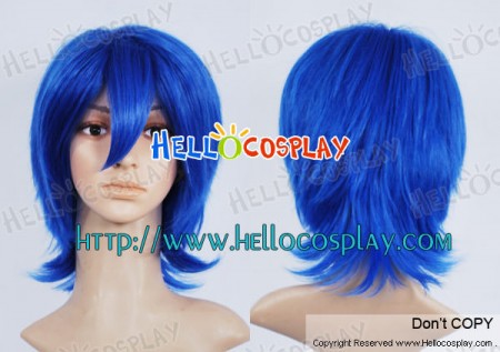 Blue Short Wig 011