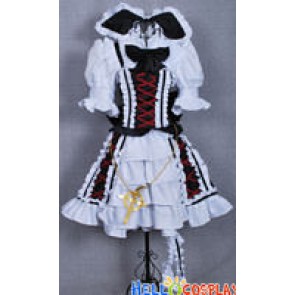 Touhou Project Cosplay Watatsuki no Yorihime Gothic Lolita Dress