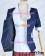 Danganronpa Dangan Ronpa Cosplay Junko Enoshima Costume Forbid Symbol Tie