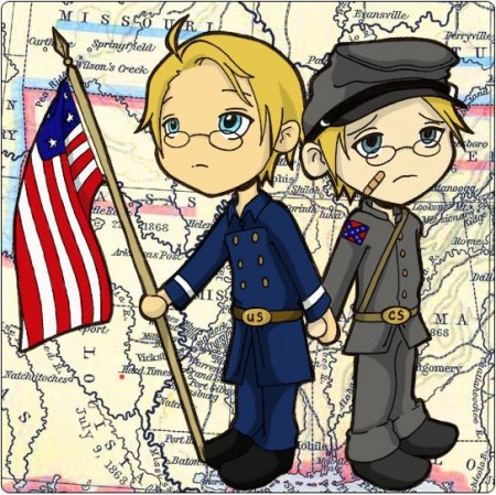 Axis Powers Hetalia Cosplay Civil War Ameriacn Shoes