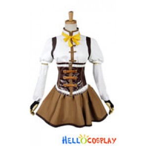 Puella Magi Madoka Magica Cosplay Tomoe Mami Uniform Costume