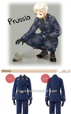 Hetalia Axis Powers Prussia Military Uniform