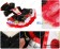 Queen Heart Shaped Cosplay Lace Black Dress Costume