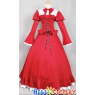 Pandora Hearts Cosplay Costume Alice Red Dress