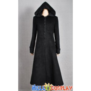 Twilight New Moon Costume Volturi Jane Black Coat Wool