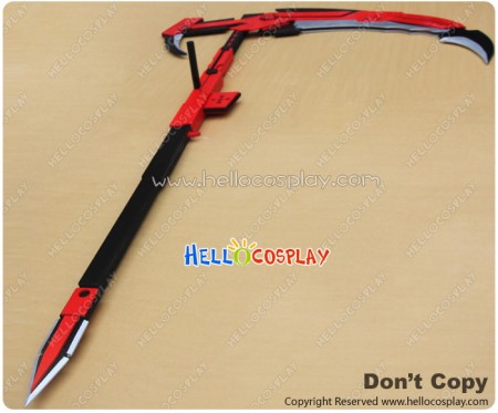 RWBY Cosplay Ruby Crescent Rose Sickle Weapon