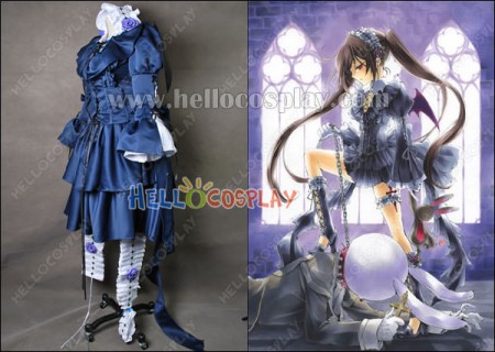 Pandora Hearts Cosplay Alice Bloodstained Black Rabbit Costume